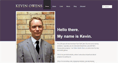 Desktop Screenshot of kevinowens.org